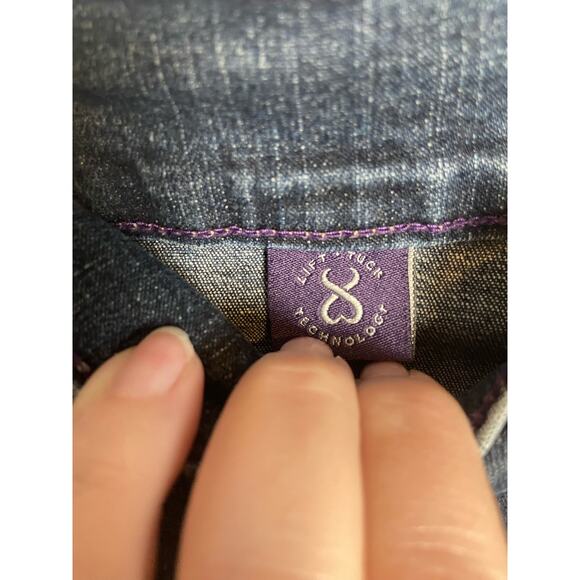 Not Your Daughter's Jeans Straight Leg Women's 16P Medium Wash Denim, Lift/Tuck - Picture 3 of 6